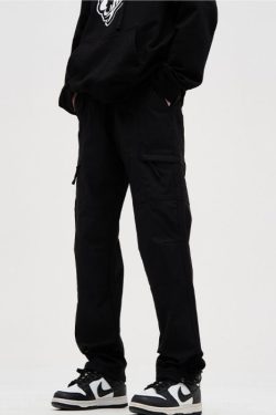 Style Core Aesthetics, New Style Trends Functional Style Straight Leg Cargo Pants