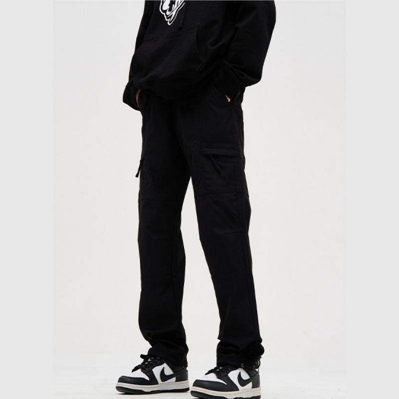 Style Core Aesthetics, New Style Trends Functional Style Straight Leg Cargo Pants Style Core Aesthetics, New Style Trends Functional Style Straight Leg Cargo Pants