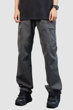 Style Core Aesthetics, New Style Trends Functional Style Straight Leg Cargo Pants