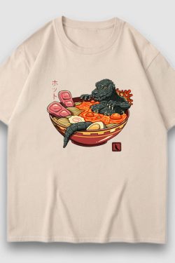Style Core Aesthetics, New Style Trends Funny Bathing Cartoon Print Tee