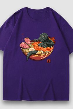 Style Core Aesthetics, New Style Trends Funny Bathing Cartoon Print Tee