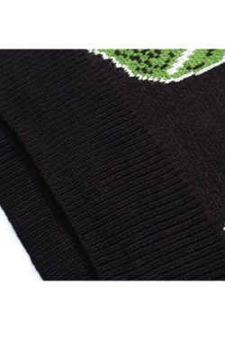 Style Core Aesthetics, New Style Trends Funny Crocodile Pattern Sweater