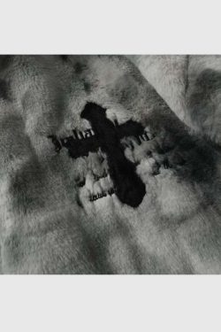 Style Core Aesthetics, New Style Trends Fuzzy Tie-Dye Sherpa Padded Jacket