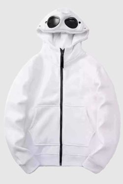 Style Core Aesthetics, New Style Trends Goggle Hoodie Jacket