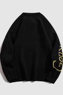 Style Core Aesthetics, New Style Trends Goose Knitted Sweater