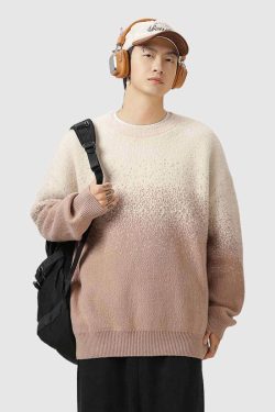 Style Core Aesthetics, New Style Trends Gradient Shade Sweater