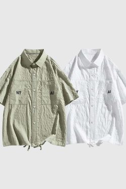 Style Core Aesthetics, New Style Trends Gradient Street Culture Shirt