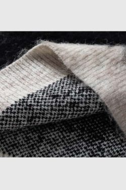 Style Core Aesthetics, New Style Trends Gradient Tie-Dye Fluffy Sweater