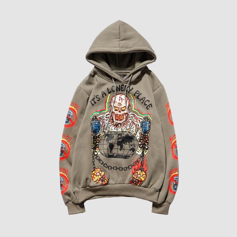 Style Core Aesthetics, New Style Trends Graffiti-Inspired Spring Hoodie Style Core Aesthetics, New Style Trends Graffiti-Inspired Spring Hoodie