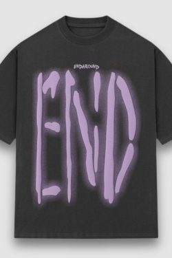 Style Core Aesthetics, New Style Trends Graffiti Letter Printed Tee