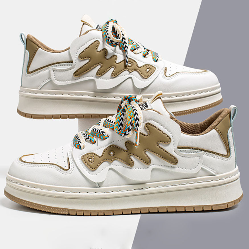 Style Core Aesthetics, New Style Trends Graffiti Pattern Skate Shoes Style Core Aesthetics, New Style Trends Graffiti Pattern Skate Shoes