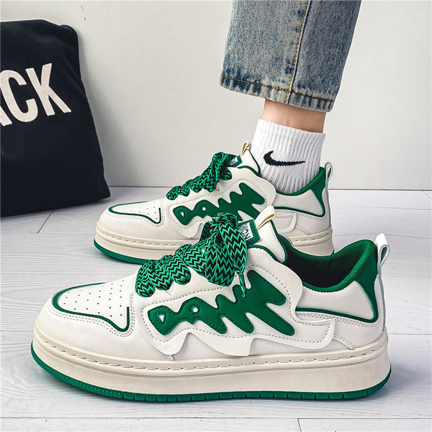 Style Core Aesthetics, New Style Trends Graffiti Pattern Skate Shoes Style Core Aesthetics, New Style Trends Graffiti Pattern Skate Shoes