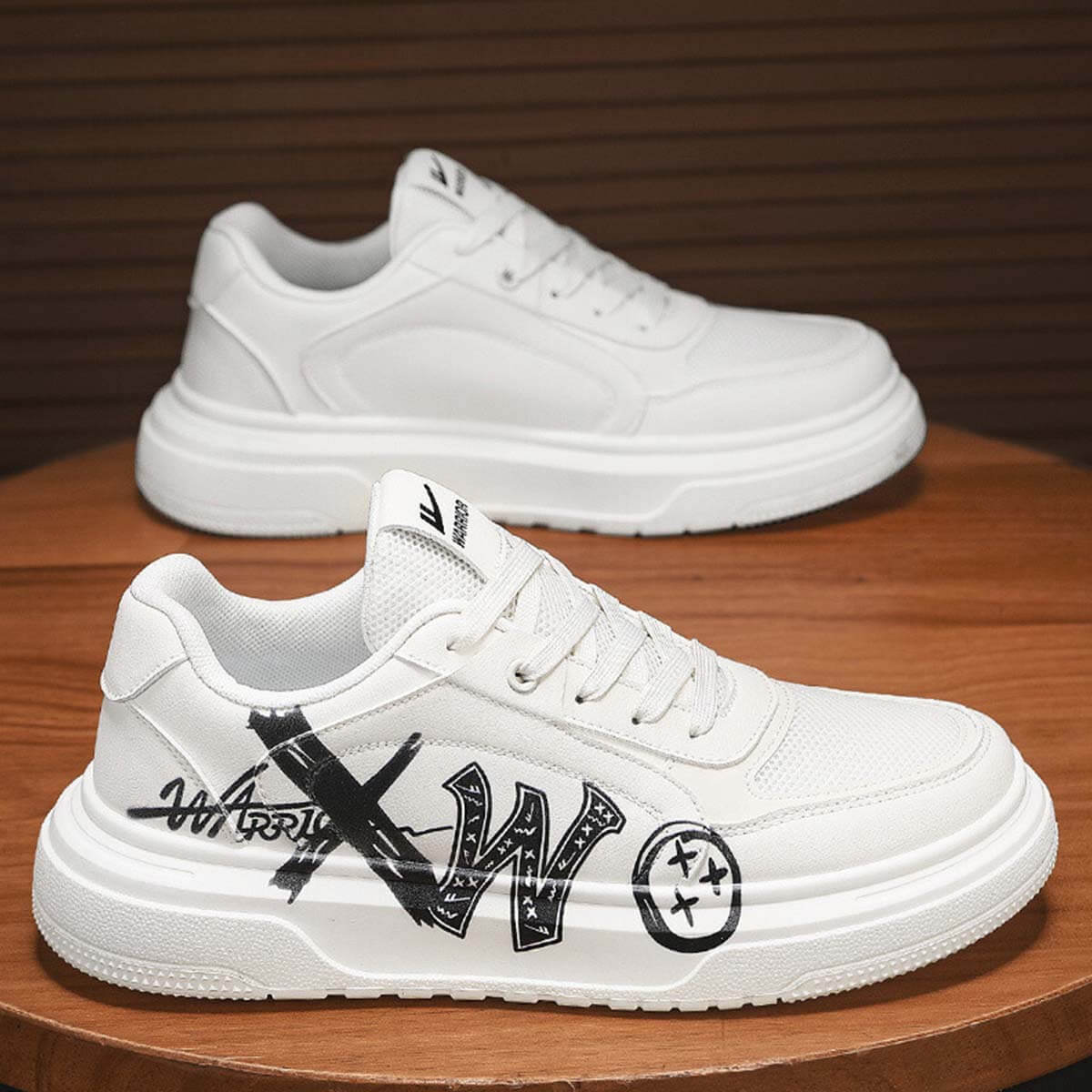 Style Core Aesthetics, New Style Trends Graffiti-Style Casual Sneakers Style Core Aesthetics, New Style Trends Graffiti-Style Casual Sneakers