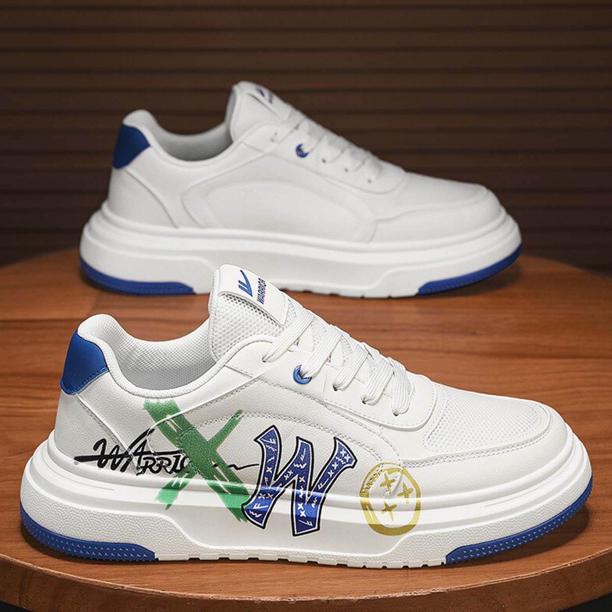 Style Core Aesthetics, New Style Trends Graffiti-Style Casual Sneakers Style Core Aesthetics, New Style Trends Graffiti-Style Casual Sneakers