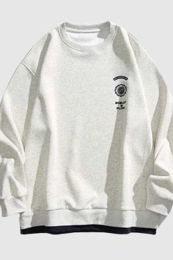 Style Core Aesthetics, New Style Trends Graphic Cityboy Pullover