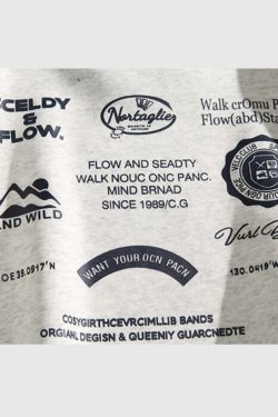 Style Core Aesthetics, New Style Trends Graphic Cityboy Pullover