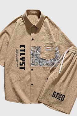 Style Core Aesthetics, New Style Trends Graphic Urban Leisure Set