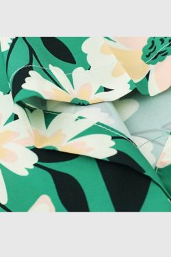 Style Core Aesthetics, New Style Trends Green Floral Shirts