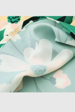 Style Core Aesthetics, New Style Trends Green Floral Shirts