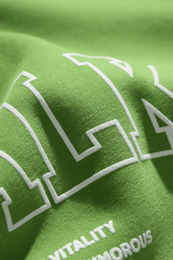 Style Core Aesthetics, New Style Trends Half-Zip Letter Print Sweatshirt