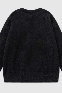 Style Core Aesthetics, New Style Trends Halloween Ghost Knit Sweater