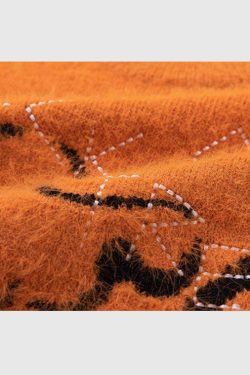 Style Core Aesthetics, New Style Trends Halloween Ghost Knit Sweater