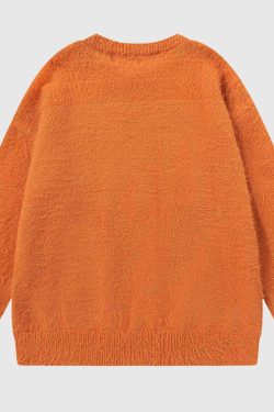 Style Core Aesthetics, New Style Trends Halloween Ghost Knit Sweater