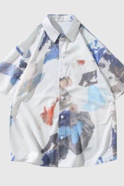 Style Core Aesthetics, New Style Trends Hawaiian Graffiti Print Set