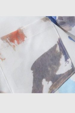 Style Core Aesthetics, New Style Trends Hawaiian Graffiti Print Set