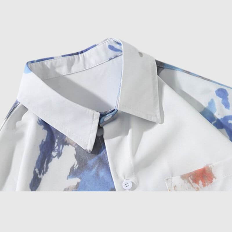 Style Core Aesthetics, New Style Trends Hawaiian Graffiti Print Set Style Core Aesthetics, New Style Trends Hawaiian Graffiti Print Set