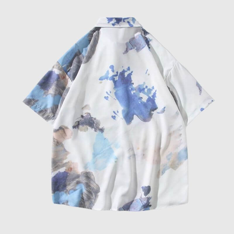 Style Core Aesthetics, New Style Trends Hawaiian Graffiti Print Set Style Core Aesthetics, New Style Trends Hawaiian Graffiti Print Set