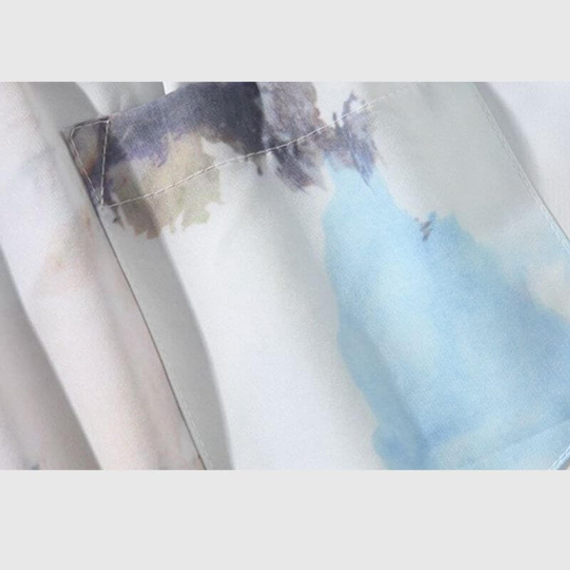 Style Core Aesthetics, New Style Trends Hawaiian Graffiti Print Set Style Core Aesthetics, New Style Trends Hawaiian Graffiti Print Set