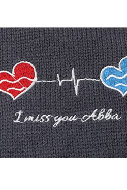 Style Core Aesthetics, New Style Trends Heartbeat Embroidered Turtleneck Sweater