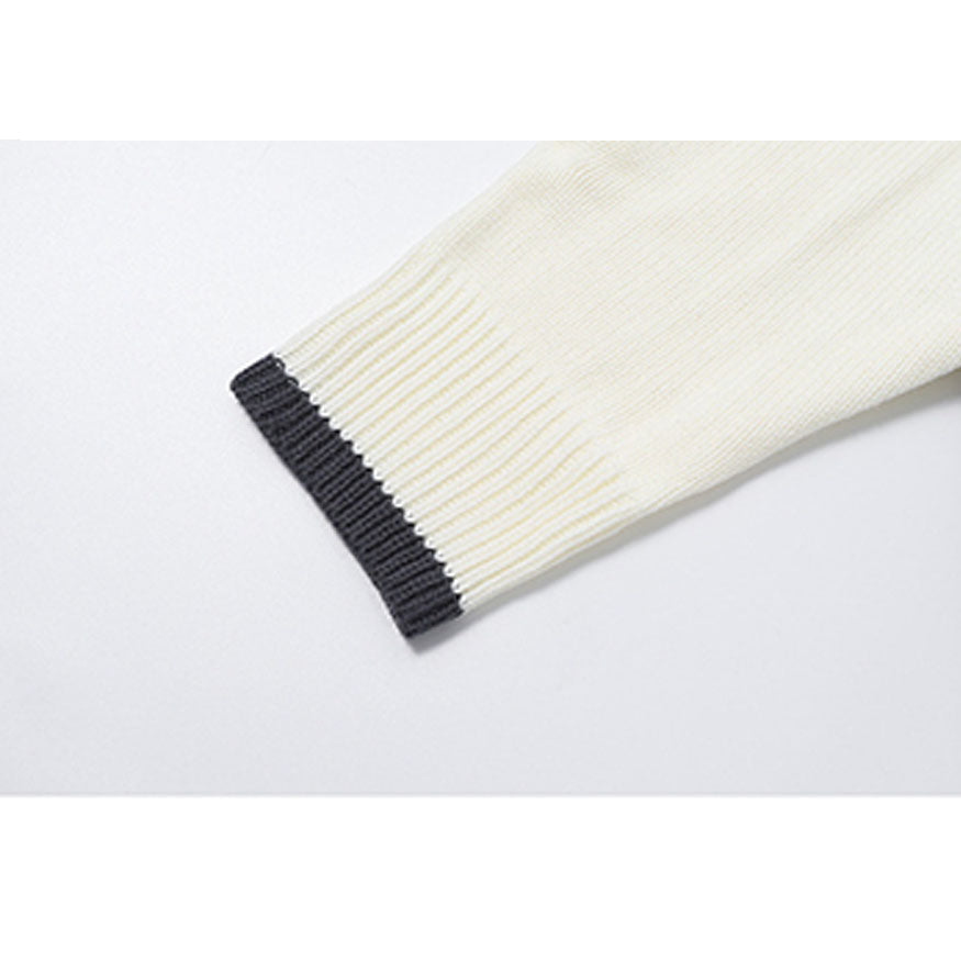 Style Core Aesthetics, New Style Trends Heartbeat Embroidered Turtleneck Sweater Style Core Aesthetics, New Style Trends Heartbeat Embroidered Turtleneck Sweater