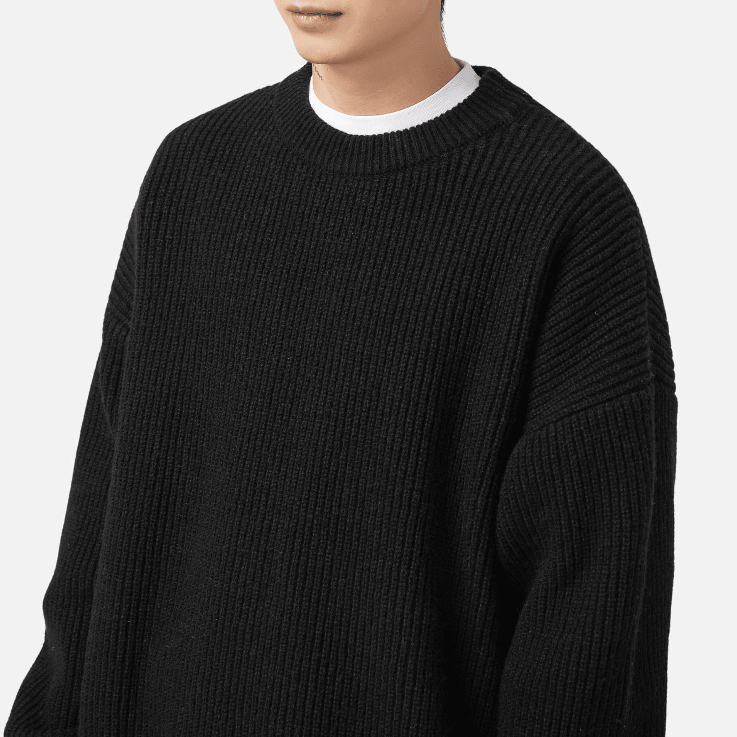 Style Core Aesthetics, New Style Trends Heavy Weight Texture Knit Pullover Style Core Aesthetics, New Style Trends Heavy Weight Texture Knit Pullover