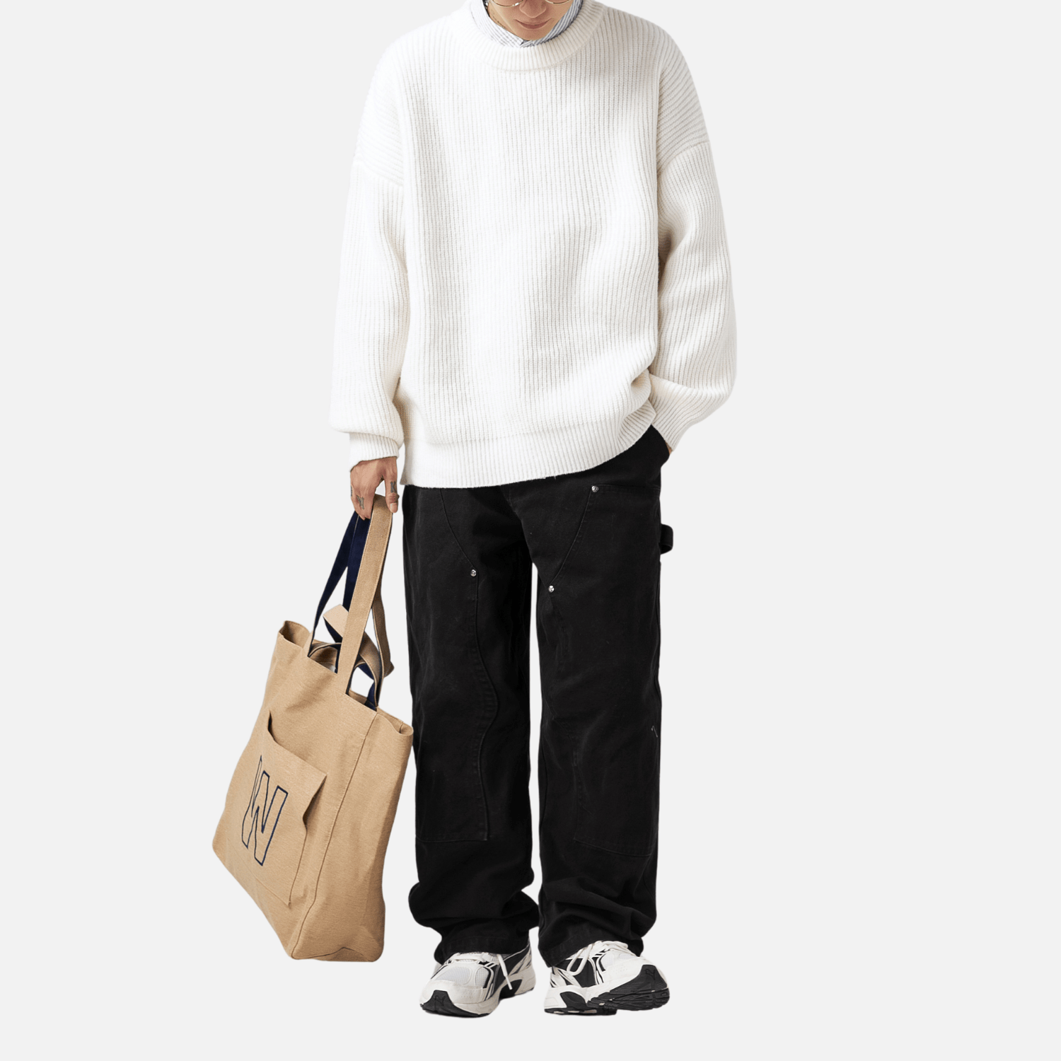 Style Core Aesthetics, New Style Trends Heavy Weight Texture Knit Pullover Style Core Aesthetics, New Style Trends Heavy Weight Texture Knit Pullover