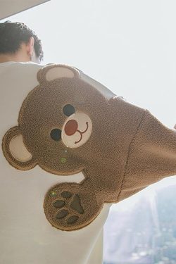 Style Core Aesthetics, New Style Trends Hello Bear Sweatshirt