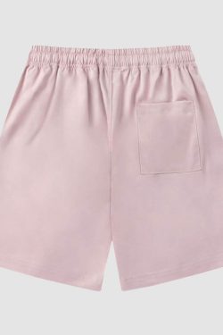 Style Core Aesthetics, New Style Trends Hip Hop Flame Print Shorts