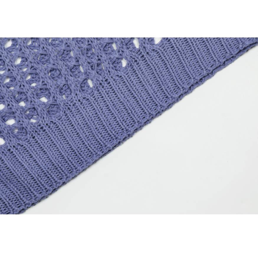 Style Core Aesthetics, New Style Trends Hollow Out Knit Sweater Style Core Aesthetics, New Style Trends Hollow Out Knit Sweater