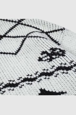 Style Core Aesthetics, New Style Trends Hooded Christmas Knit Cardigan