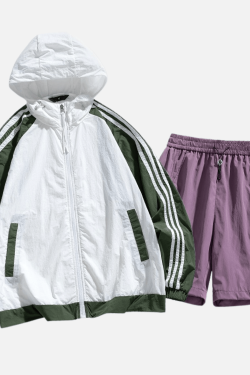 Style Core Aesthetics, New Style Trends Hot Summer Jacket & Shorts Set