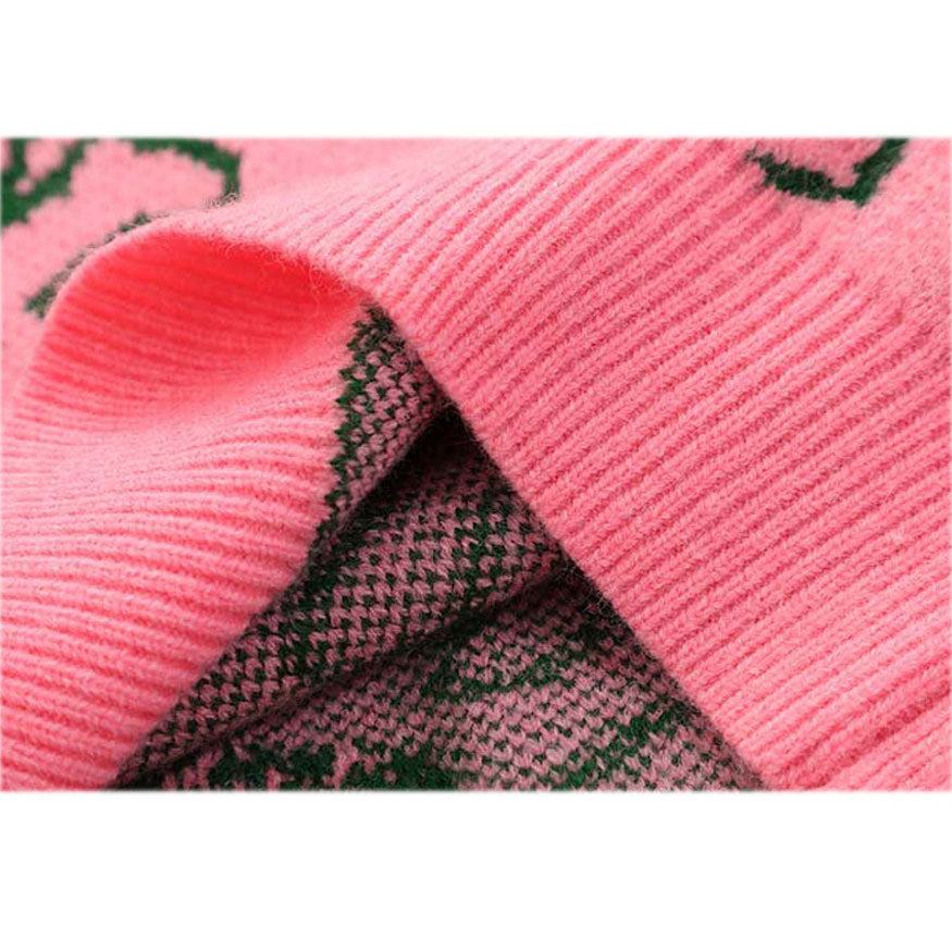 Style Core Aesthetics, New Style Trends Hugging Rabbit Cartoon Knit Sweater Style Core Aesthetics, New Style Trends Hugging Rabbit Cartoon Knit Sweater