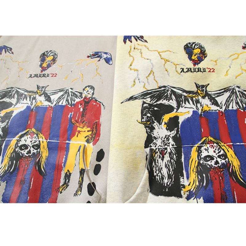 Style Core Aesthetics, New Style Trends Hyakki Graffiti Print Hoodie Style Core Aesthetics, New Style Trends Hyakki Graffiti Print Hoodie