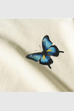 Style Core Aesthetics, New Style Trends Ice Silk Butterfly Tee