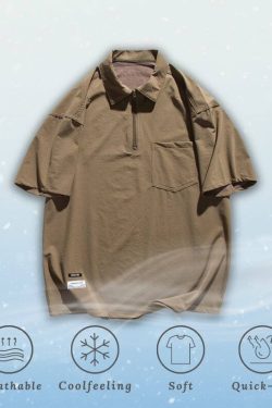 Style Core Aesthetics, New Style Trends Ice Silk Cargo Polo