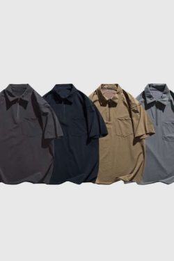 Style Core Aesthetics, New Style Trends Ice Silk Cargo Polo