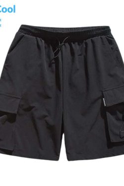 Style Core Aesthetics, New Style Trends Ice Silk Cargo Shorts