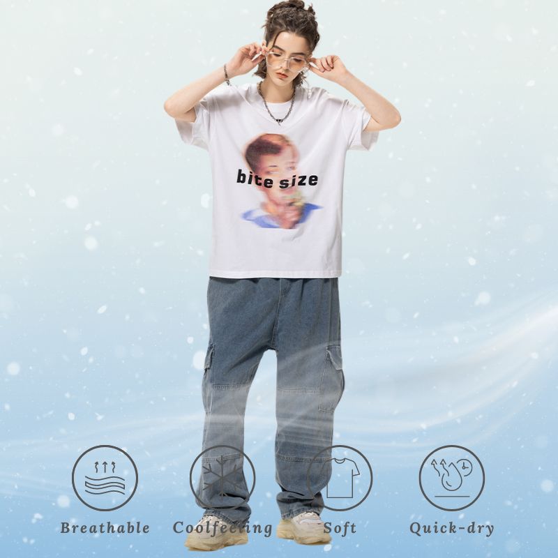 Style Core Aesthetics, New Style Trends Ice Silk Fuzzy Boy Tee Style Core Aesthetics, New Style Trends Ice Silk Fuzzy Boy Tee