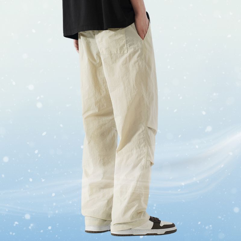 Style Core Aesthetics, New Style Trends Ice Silk Parachute Pants Style Core Aesthetics, New Style Trends Ice Silk Parachute Pants