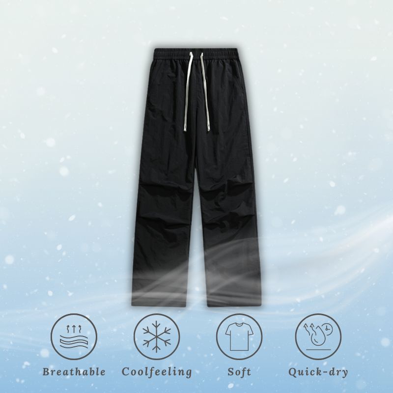 Style Core Aesthetics, New Style Trends Ice Silk Parachute Pants Style Core Aesthetics, New Style Trends Ice Silk Parachute Pants